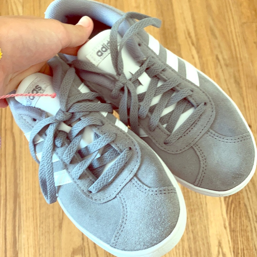 kids grey adidas